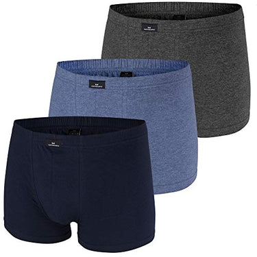 Götzburg Herren Pants, Unterhose - Baumwolle Single Jersey weiß, Uni, 3er Pack 6 im Sale